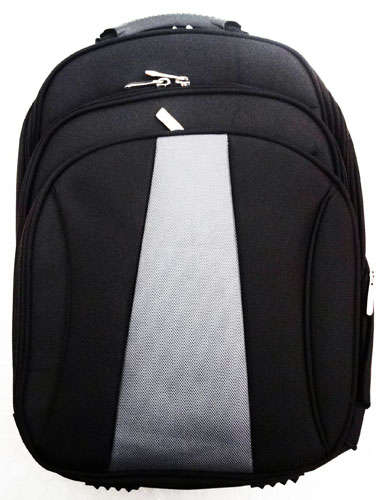 HIGH QUALITY BACKPACK LAPTOP/ NOTEBOOK BAG 15.6"  GREY + BLACK COLOR
