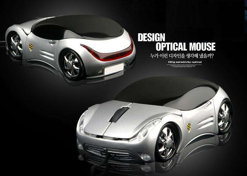 NEXTEK SPORTS CAR SHAPE USB OPTICAL MOUSE (BRAND NEW)