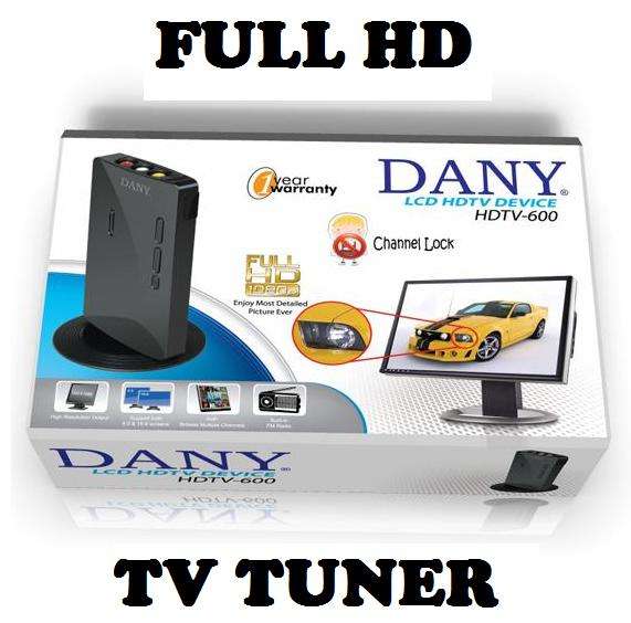 DANY TV TUNER **FULL HD** WITH FM, REMOTE, CONVERT LCD INTO TV (BRAND NEW)