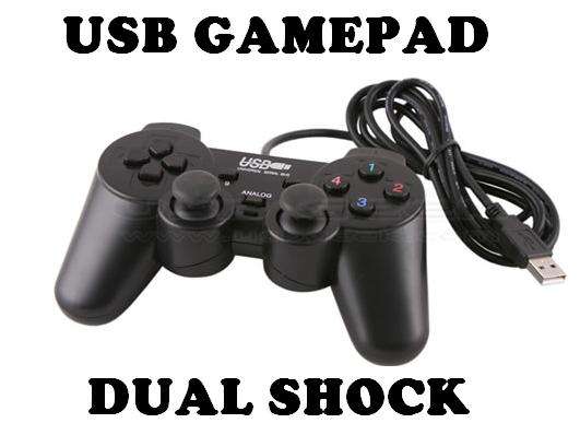 DANY USB DUAL SHOCK GAME PAD FOR PC (BRAND NEW)