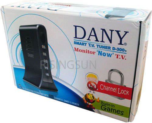 DANY TV TUNER WITH REMOTE, CONVERT PC MONITOR INTO TV (BRAND NEW)