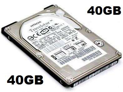 HITACHI {{40GB}} TRAVELSTAR 2.5" IDE HARD DISK