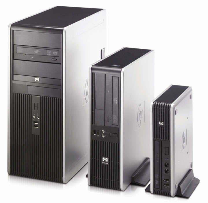 HP DC5800 *SMALL & COMPACT* CORE2DUO 2.93GHz, 2GB RAM, 160GB HD, LIC WIN VISTA BUSINESS 64BIT