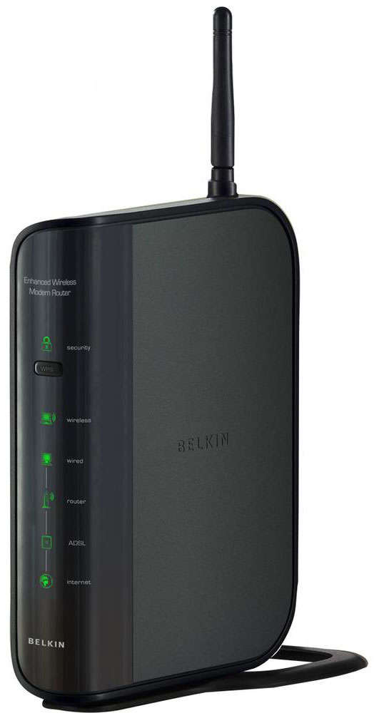 BELKIN N150Mbps ENHANCED ADSL WIRED / WIRELESS MODEM ROUTER (BRAND NEW)
