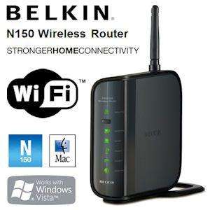 BELKIN N150Mbps ENHANCED WIRED / WIRELESS ROUTER (BRAND NEW)
