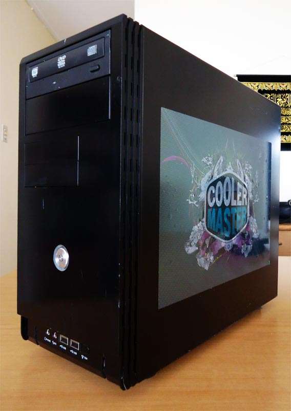 STYLISH DESKTOP PC CORE2DUO 2.60, 1GB RAM, 250GB HD, LIC WIN VISTA, DVD WRITER, GIGABYTE CASING ETC