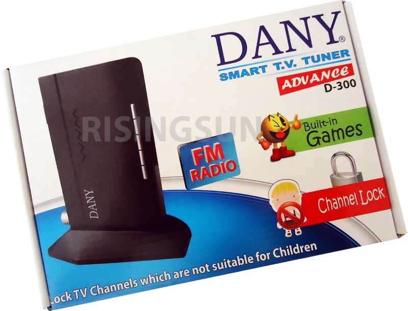 DANY TV TUNER WITH REMOTE, CONVERT PC MONITOR INTO TV (BRAND NEW)