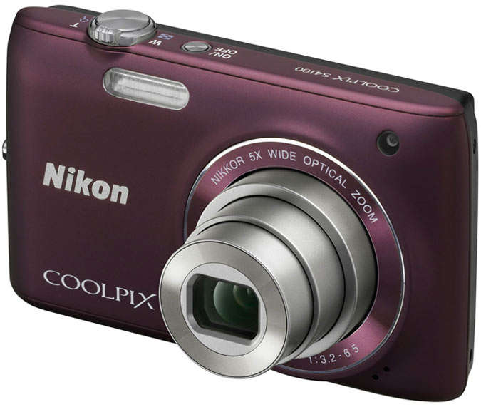 Nikon COOLPIX S4100 14 MP DIGITAL CAMERA 5x NIKKOR ZOOM 3" TOUCH LCD, HD, RECHARGABLE BATTERY (NEW)