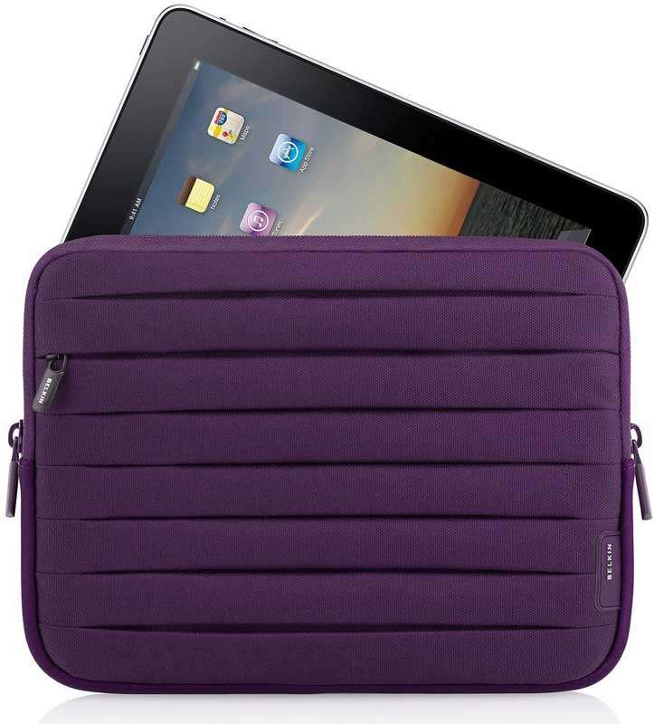 BELKIN HIGH QUALITY PLEATED CASE FOR iPAD 1 / iPAD 2 (BRAND NEW)