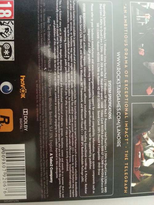 LA Noire `The Complete Edition`