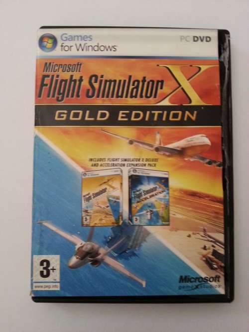 Microsoft Flight Simulator X Gold Edition PC Game