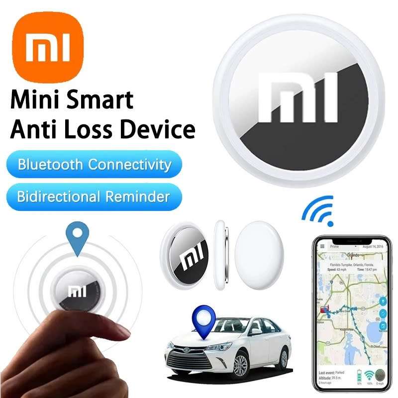 Portable Xiaomi Mini GPS Tracker Original Bluetooth 4.0 Smart Locator Key Anti Loss Kids Pet Wallet