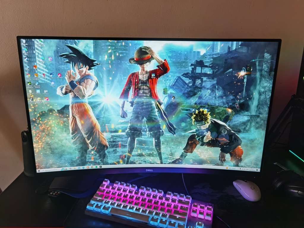 Dell 32" 2560 x 1440  165Hz curved gaming monitor
