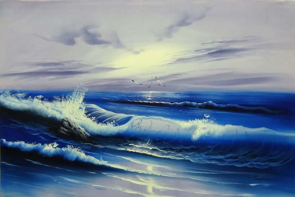 SEASCAPE  - !!!!  CRAZY ART SALE  !!!!