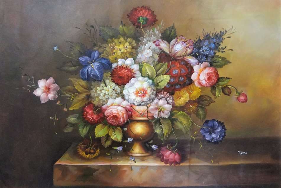 FLORAL STUDY  - !!!!  CRAZY ART SALE  !!!!