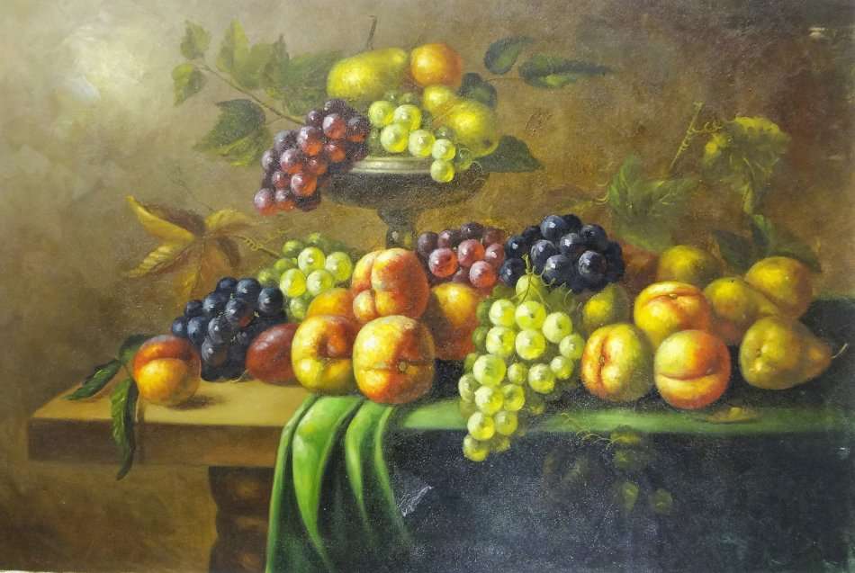 STILL LIFE WITH FRUIT  - !!!!  CRAZY ART SALE  !!!!