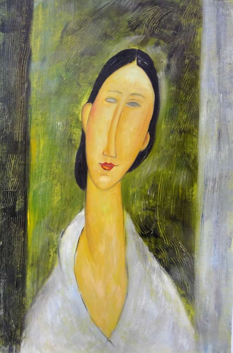 COPY MODIGLIANI - Anna Zborowska - !!!!  CRAZY ART SALE  !!!!! - GALLERY RETAIL R4 650