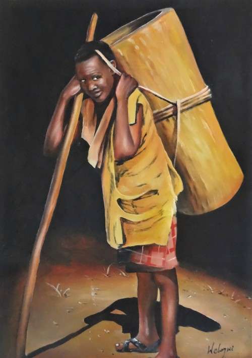 OIL PAINTING  - GALLERY RETAIL R6 500