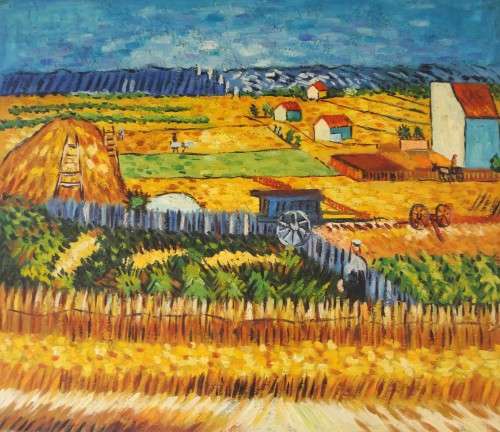 COPY VINCENT VAN GOGH - OIL ON CANVAS