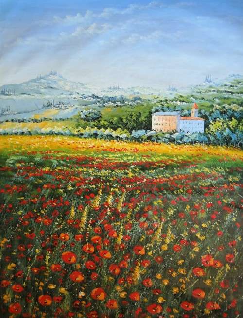 art sale large size landscpae oil painting R16 950