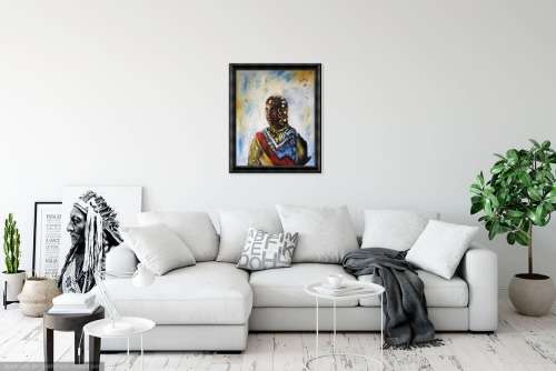 AFRICAN PORTRAIT SERIES - GALLERY RETAIL R6 000