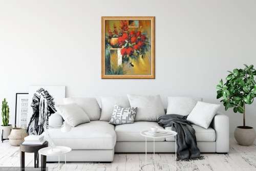 art sale - floral study - terrace garden