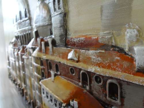 RELIEF PAINTING - GALLERY RETAIL R12 500