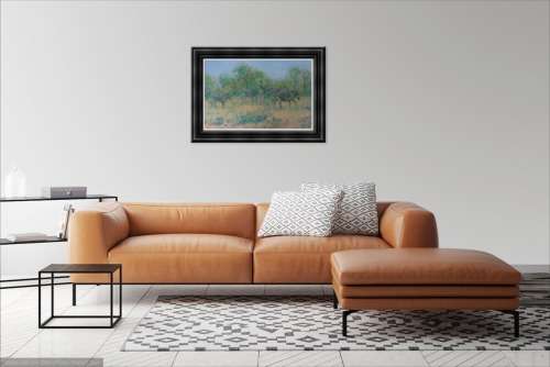 mark enslin oil painting  - zebras