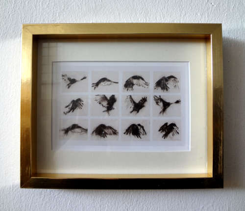 WILLIAM KENTRIDGE - BIRD IN FLIGHT