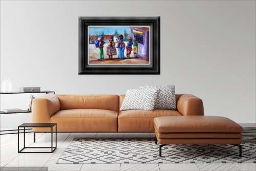 kenneth muradzikwa oil painting