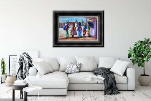 kenneth muradzikwa oil painting