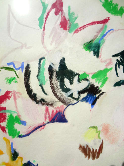 aileen lipkin - saint joseph flower study painting