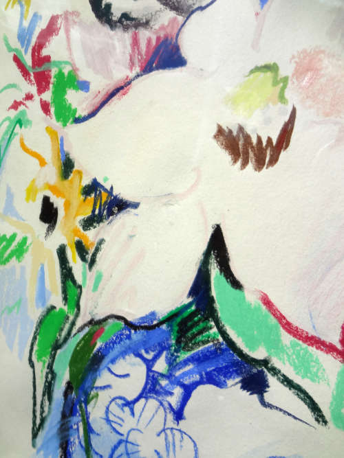 aileen lipkin - saint joseph flower study painting