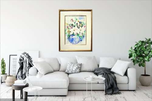 aileen lipkin - saint joseph flower study painting