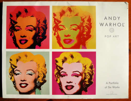 Andy Warhol Popart Collectors Portfolio 6 Prints
