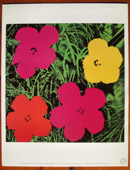 Andy Warhol Popart Collectors Portfolio 6 Prints