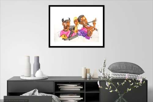 floyd langa watercolour painting