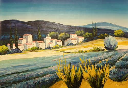 modern landscape oil painting