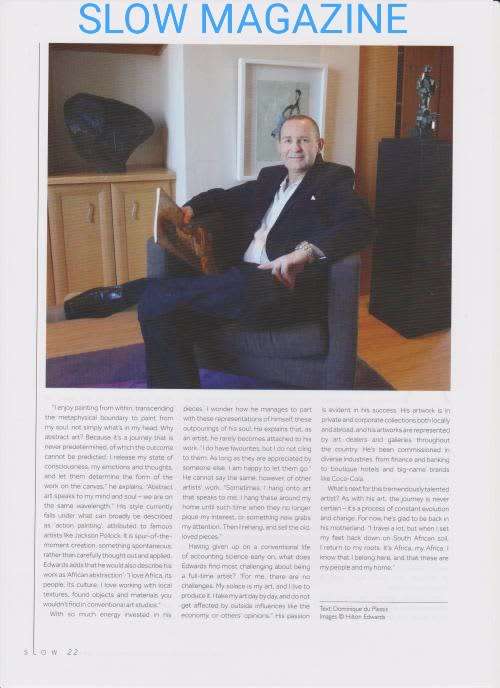 hilton edwards mixed media painting