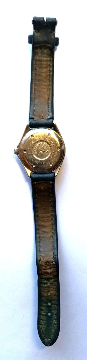 Breitling Watch Lady J with 18kt gold bezel