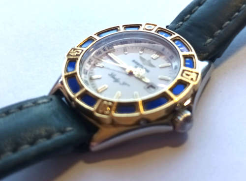Breitling Watch Lady J with 18kt gold bezel