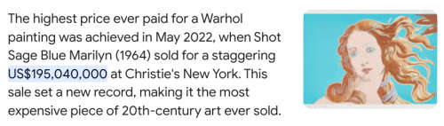 Andy Warhol Popart Collectors Portfolio 6 Prints