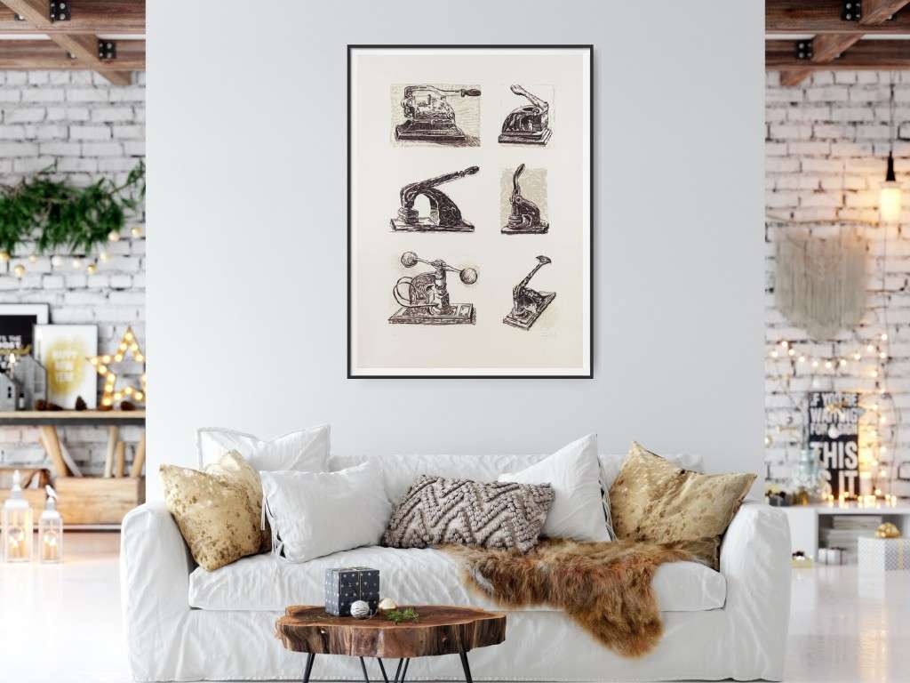 william kentridge - `embosser` print