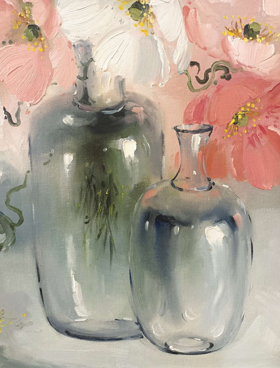 Isabel Le Roux oil painting