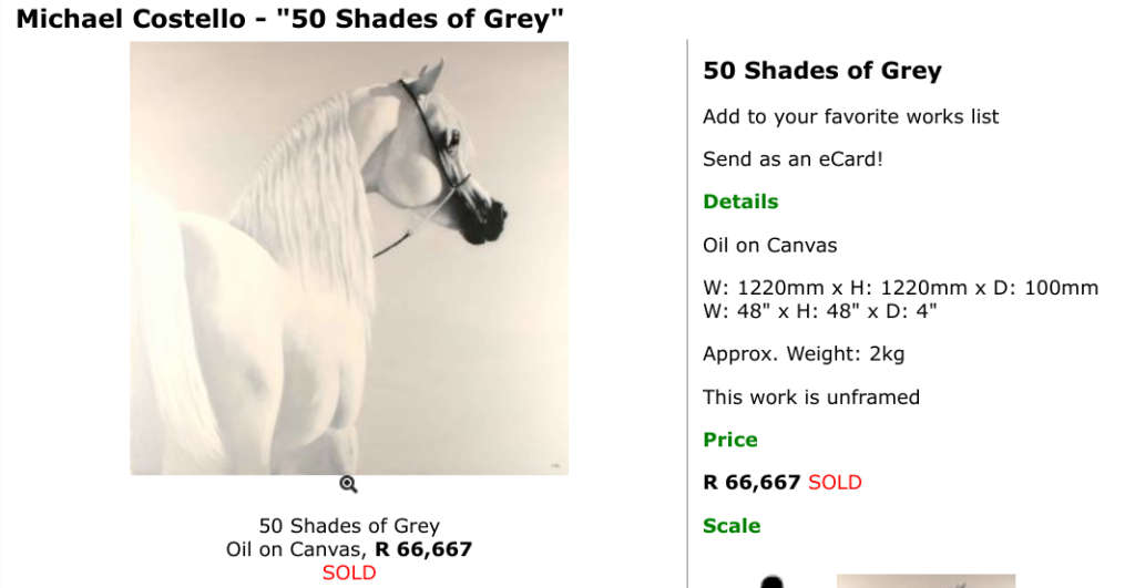 Michael Costello oil painting