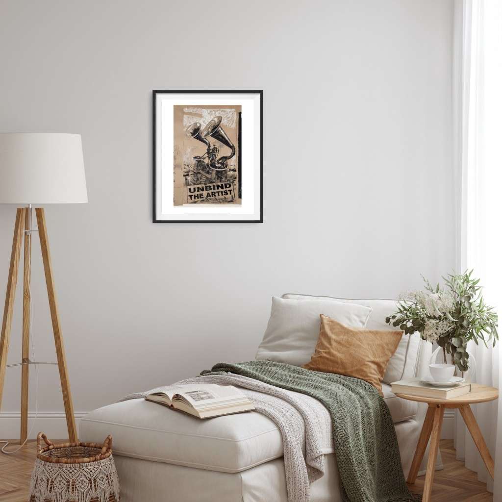 william kentridge `unbind the artist` print