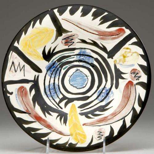 PABLO PICASSO "MOTIFS No.17" HAND PAINTED CERAMIC !!!!!! R85 000-00 !!!!