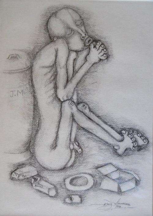 BLLY MOLOKENG "HARD TIMES" GRAPHITE