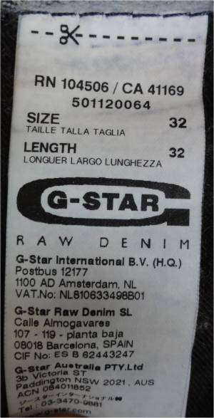 Women's G-Star Raw Nova Midwaist Straight Blue