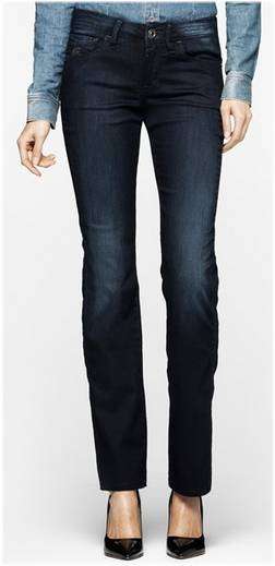 Women's G-Star Raw Nova Midwaist Straight Blue
